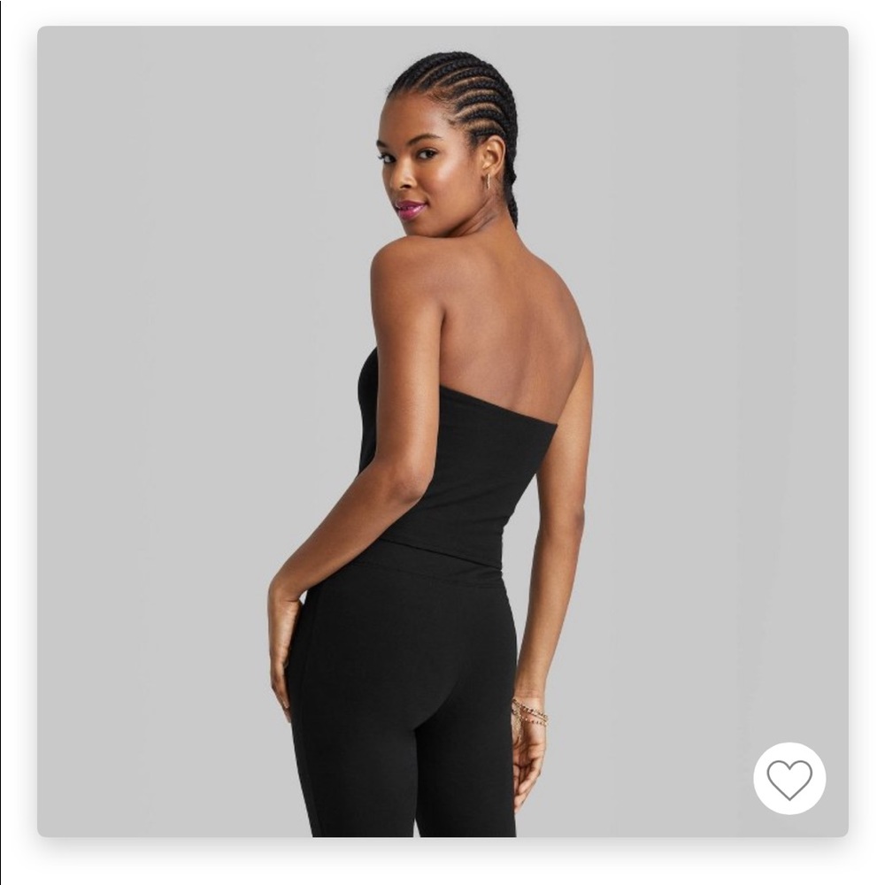 Wild Fable 2 Pack Black and White Tube Tops